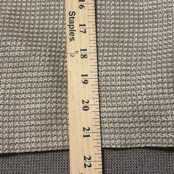 Rena Rowan Textured Tweed Pencil Skirt Cream Midi Career Office Old Money Chic 8 - Picture 7 of 8